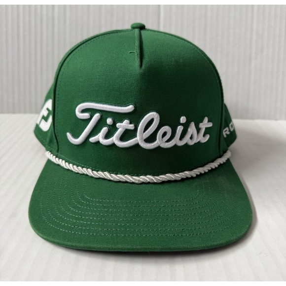 Titleist Other - TITLEIST TOUR ROPE Snapback HAT PRO V1 FOOTJOY GREEN NEW WITH TAGS